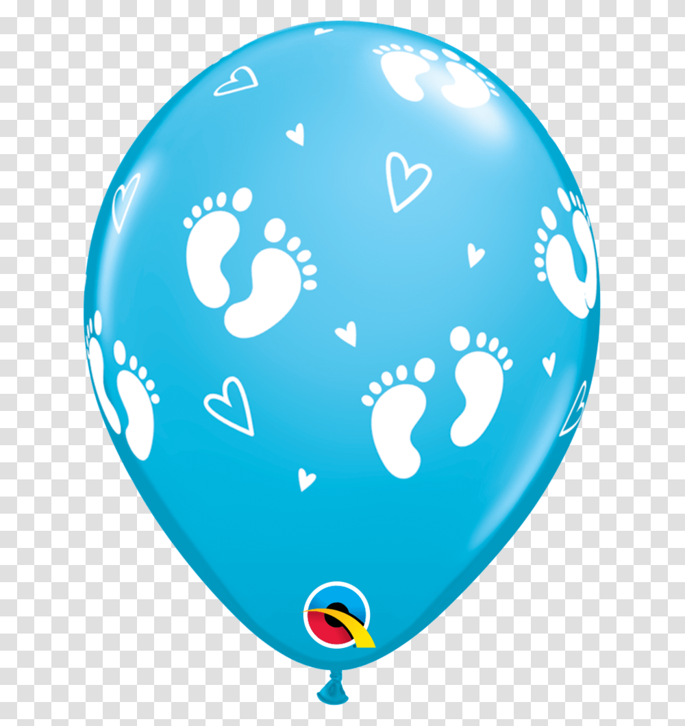 Baby Footprint Balloon QuotData RimgquotlazyquotData Blue Balloon For Baby Transparent Png