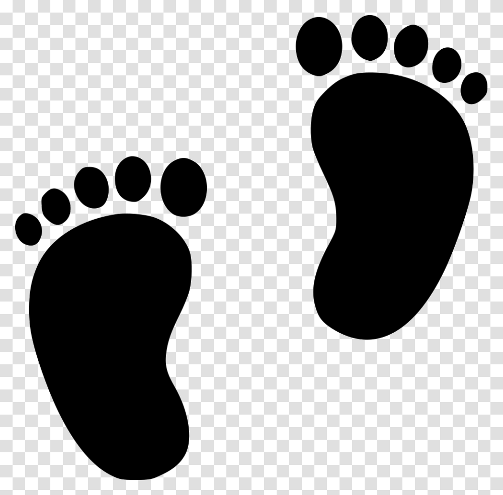 Baby Footprint Footprint Clipart Transparent Png