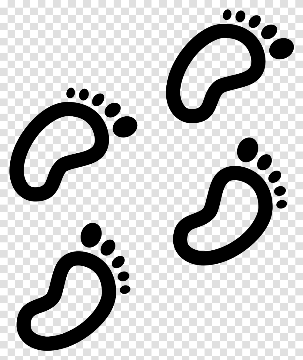 Baby Footprint Icon Clip Art, Gray, World Of Warcraft Transparent Png