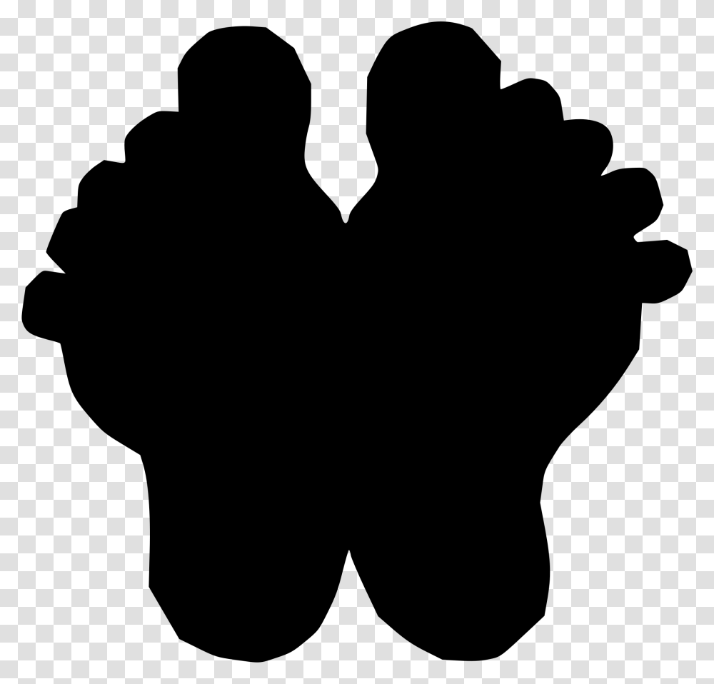 Baby Footprints Clip Art, Gray, World Of Warcraft Transparent Png