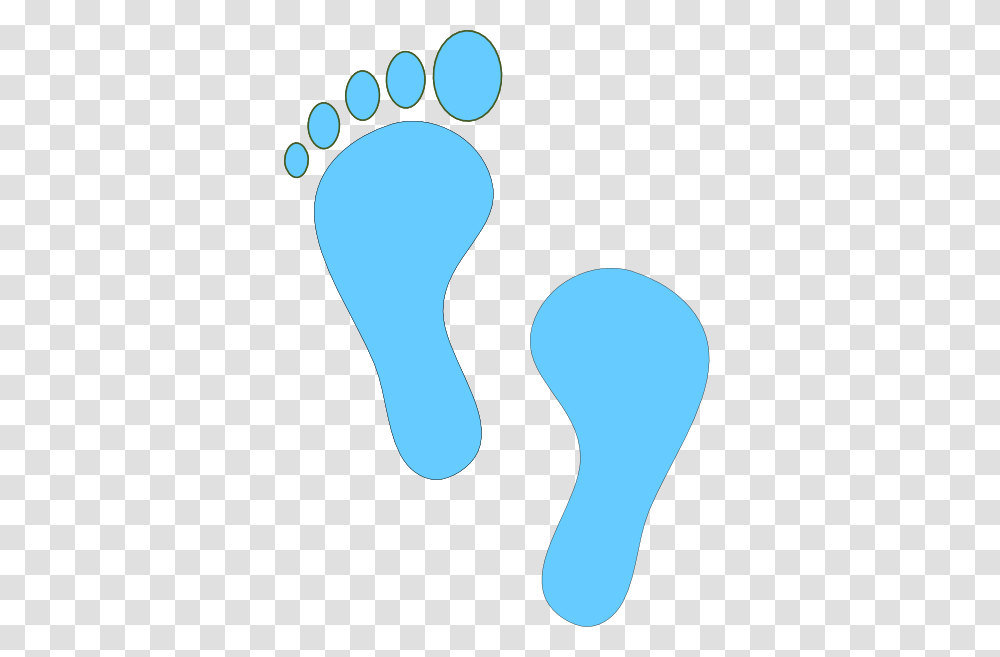 Baby Footprints Print Clipart, Purple Transparent Png