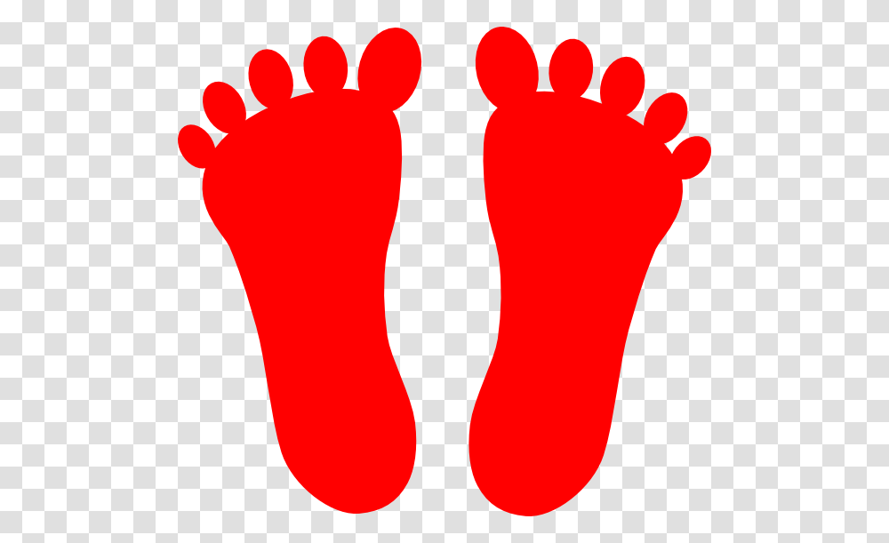 Baby Footprints Red Footprint Clipart, Barefoot, Silhouette, Apparel Transparent Png