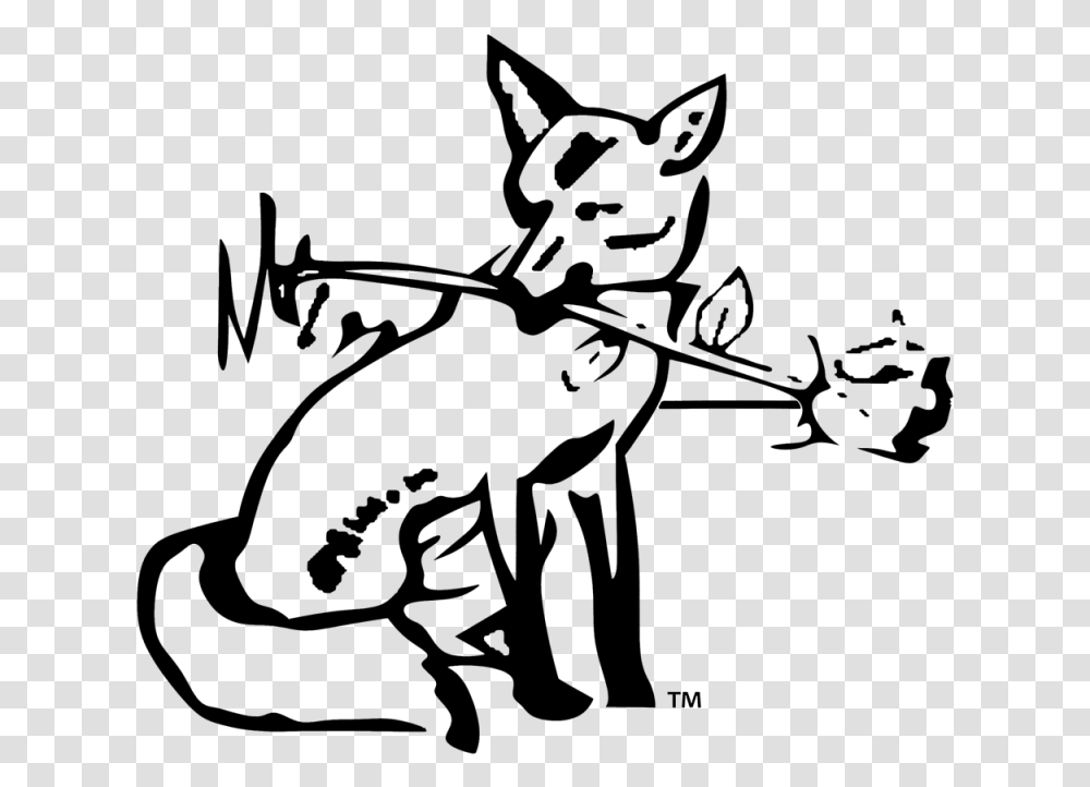 Baby Fox Clipart Black And White Ourclipart Cartoon, Gray, World Of Warcraft Transparent Png