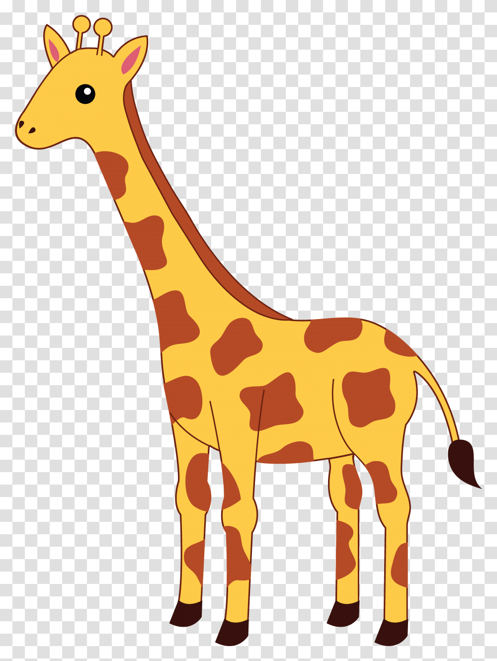 Baby Giraffe Clipart Panda Giraffe Clipart, Mammal, Animal, Antelope, Wildlife Transparent Png