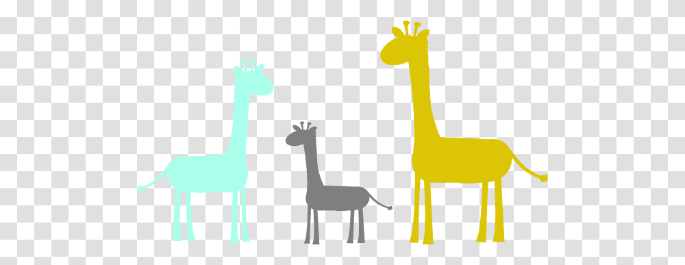 Baby Giraffe Family Clip Art, Mammal, Animal, Wildlife, Silhouette Transparent Png