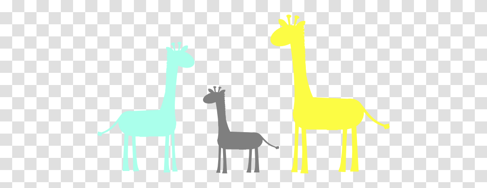Baby Giraffe Family Clip Arts For Web, Silhouette, Mammal, Animal, Antelope Transparent Png