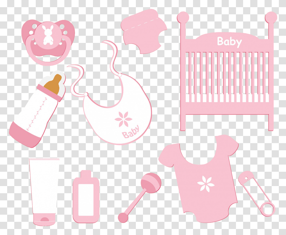 Baby Girl Accessories Clipart Baby Girl Transparent Png