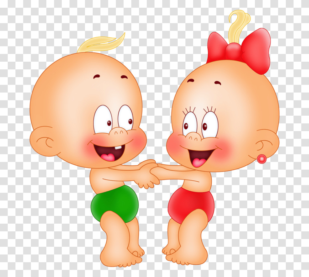 Baby Girl And Baby Boy Clipart Download Winni Windel, Person, Human, Rattle, Cupid Transparent Png