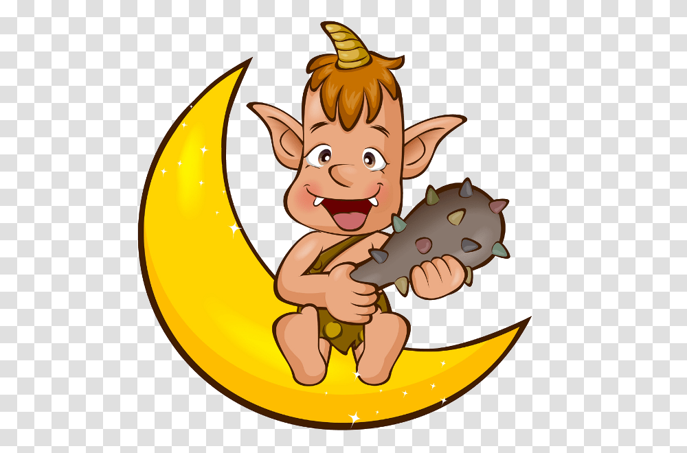 Baby Girl And Boy On Moon Cartoon Clip Art Images Funny Cartoon, Plant, Animal, Mammal, Food Transparent Png