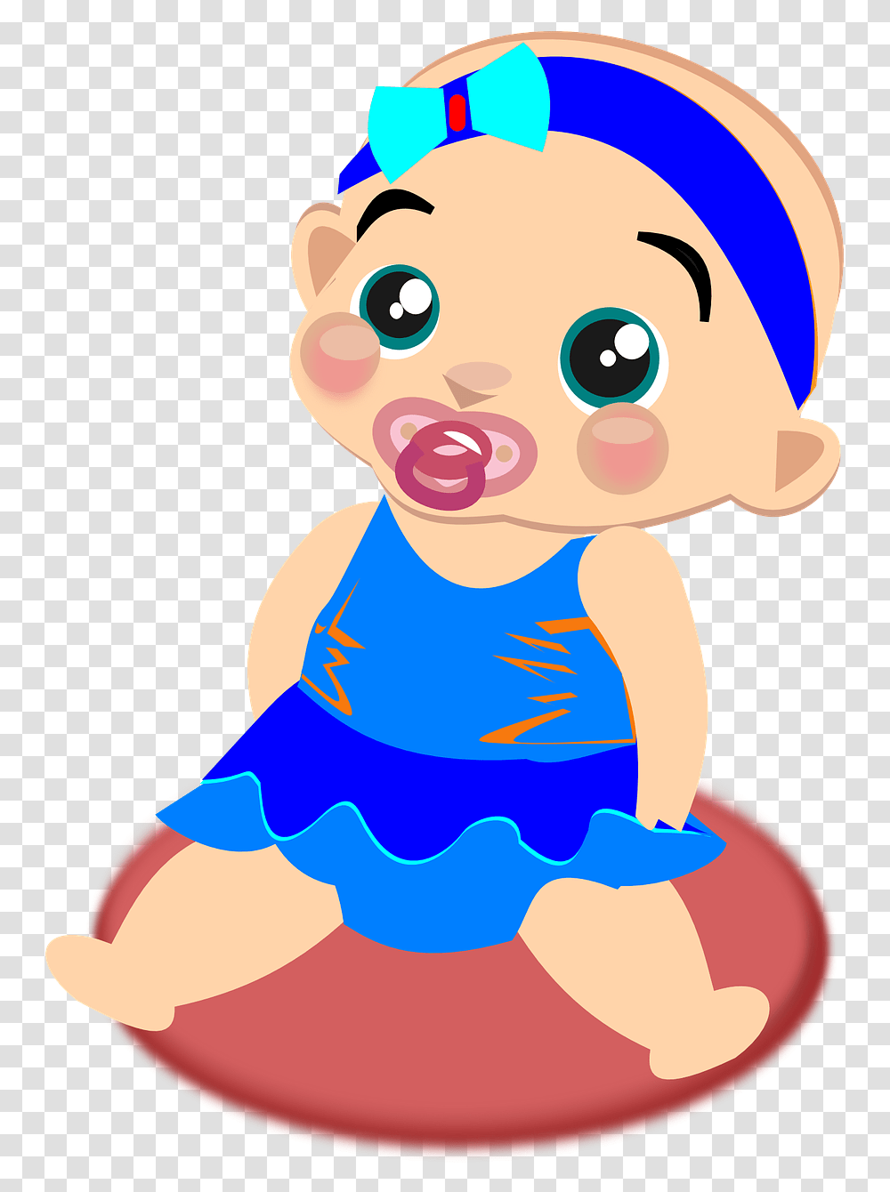Baby Girl Clip Art, Female, Outdoors, Food Transparent Png