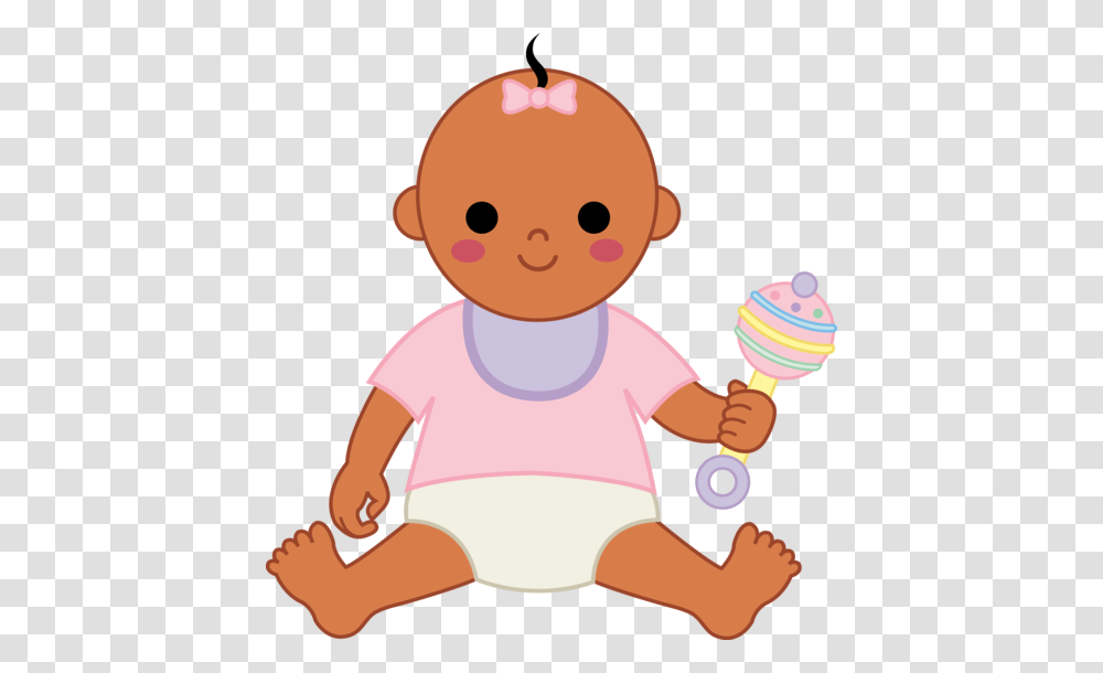 Baby Girl Clipart Free Clip Art Projects To Try, Toy, Rattle Transparent Png