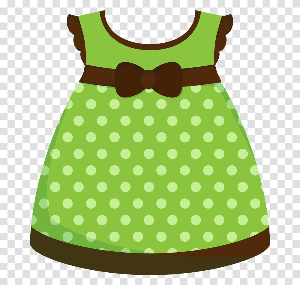 Baby Girl Dress Clipart Girl Dress Clipart, Texture, Apparel, Polka Dot Transparent Png