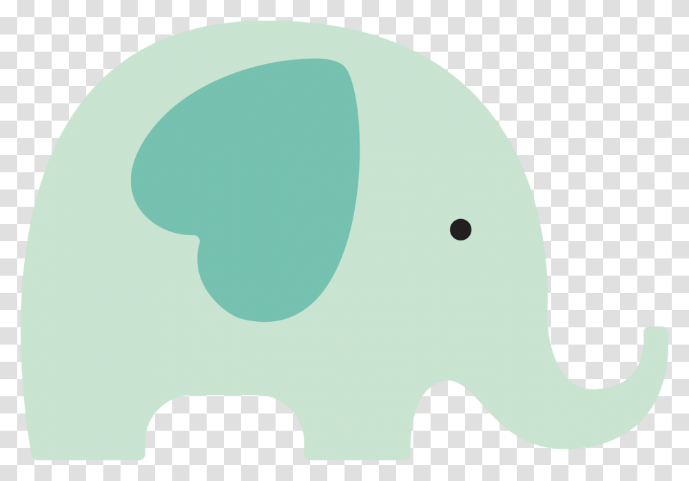 Baby Girl Elephant Clipart Baby Elephant Svg Cut File, Stencil Transparent Png