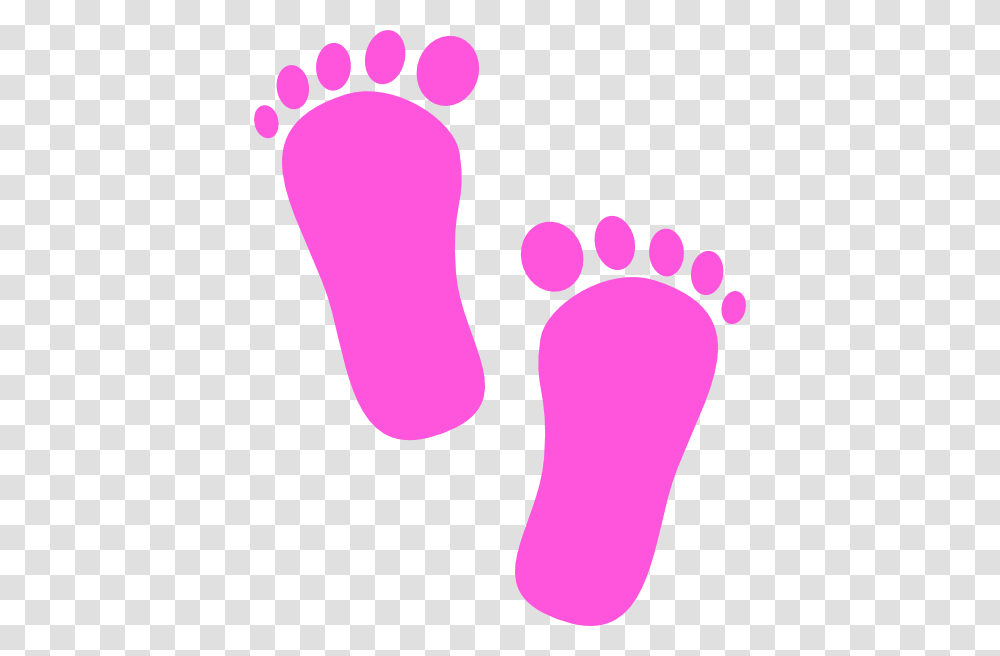 Baby Girl Footprint Clip Art Transparent Png
