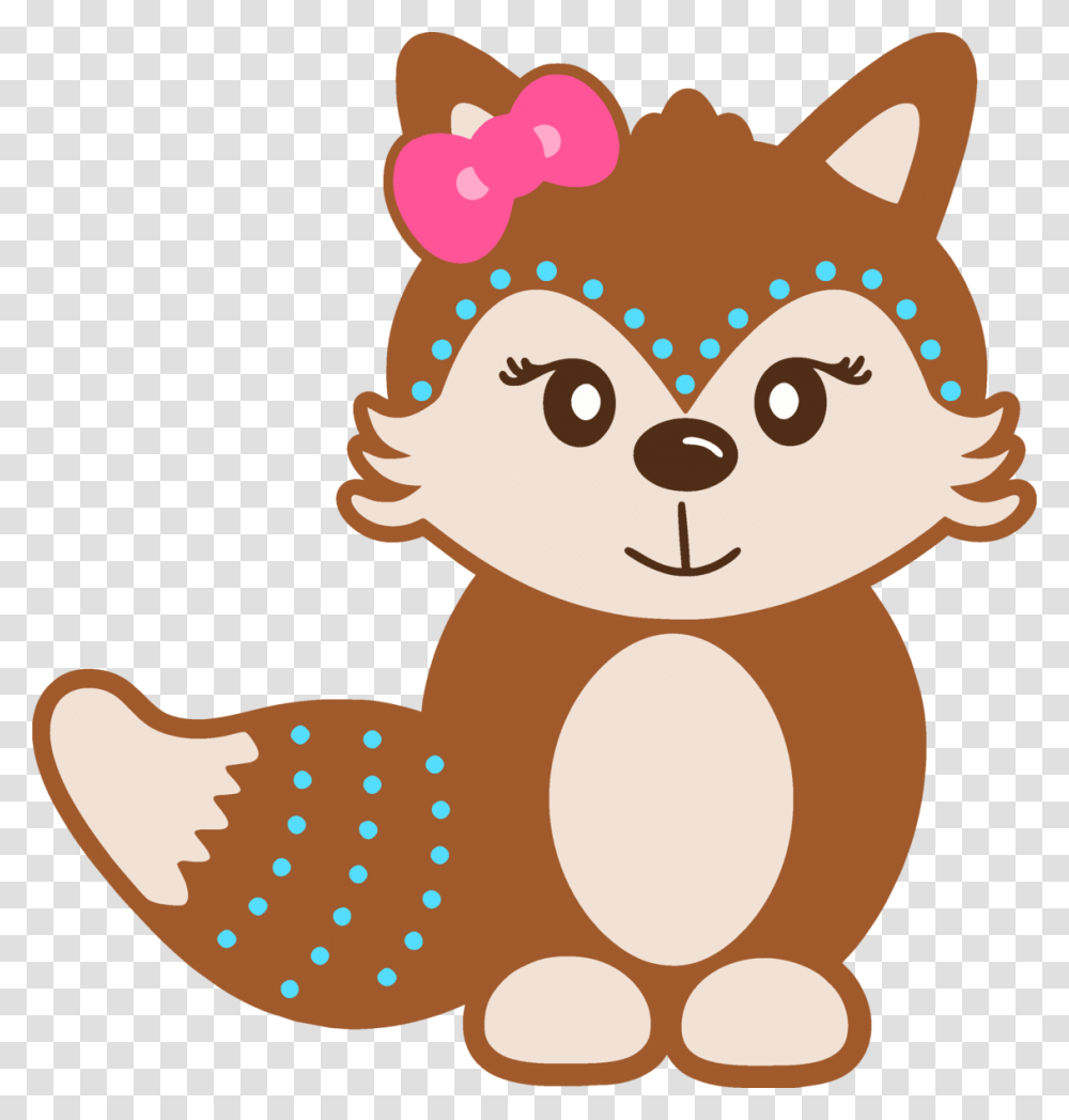 Baby Girl Fox, Birthday Cake, Food, Animal, Mammal Transparent Png