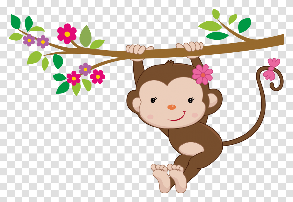 Baby Girl Monkey Clipart, Cupid Transparent Png