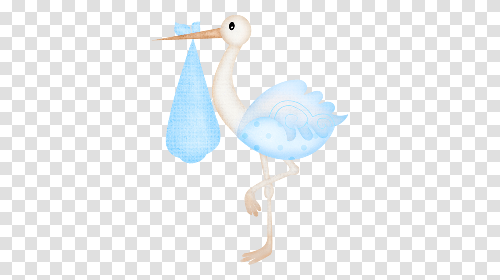 Baby Girl Stork Clip Art Gestante Dibujos De, Bird, Animal, Swan, Flamingo Transparent Png