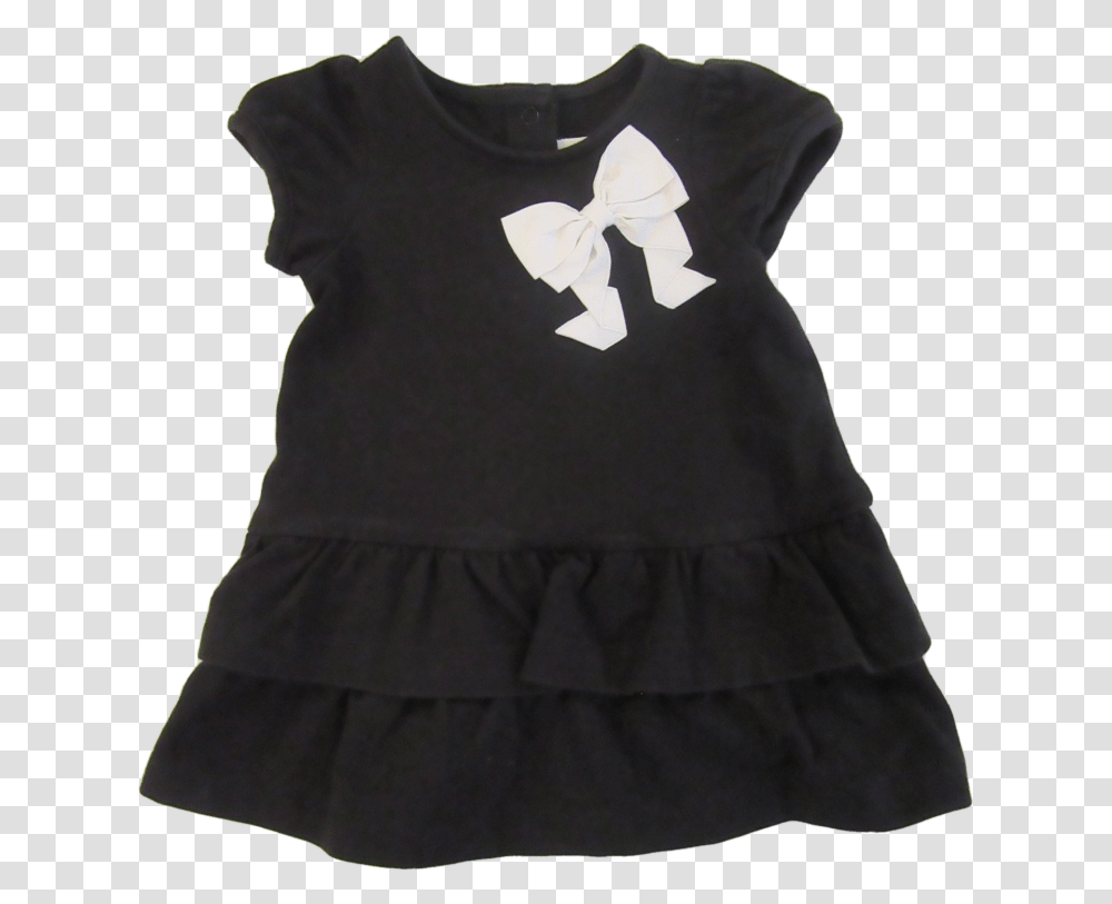 Baby Girls 3 6 Months Janie Amp Jack Black Dress Little Black Dress, Apparel, Person, Human Transparent Png