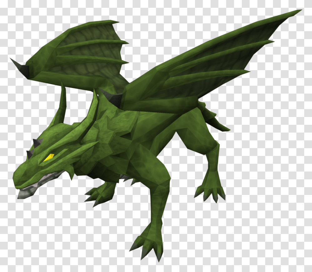 Baby Green Dragon Runescape Transparent Png