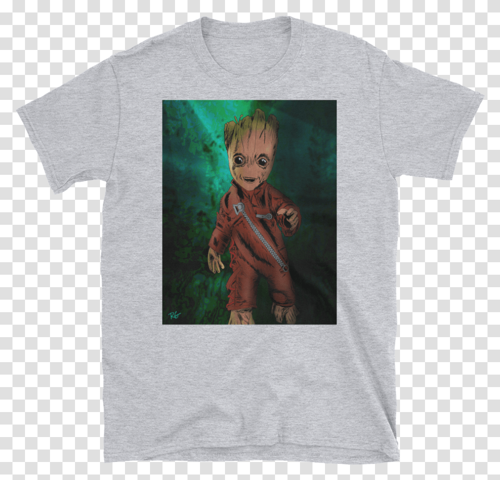 Baby Groot, Apparel, T-Shirt, Person Transparent Png