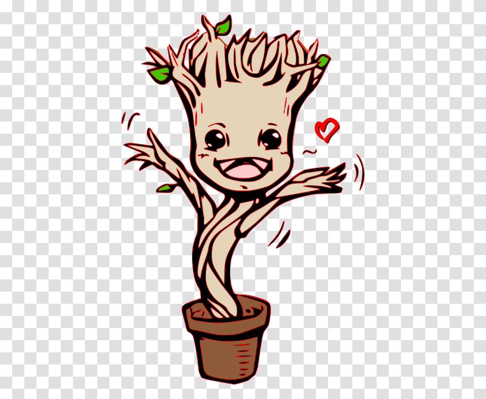 Baby Groot Coloring Pages Clipart Download Groot Colouring Pages, Animal, Mammal Transparent Png