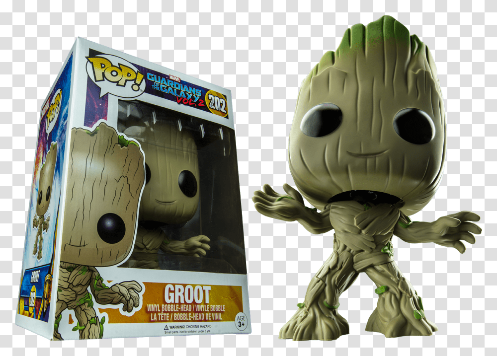 Baby Groot Funko Pop Giant Groot, Toy, Animal, Mammal, Beaver Transparent Png