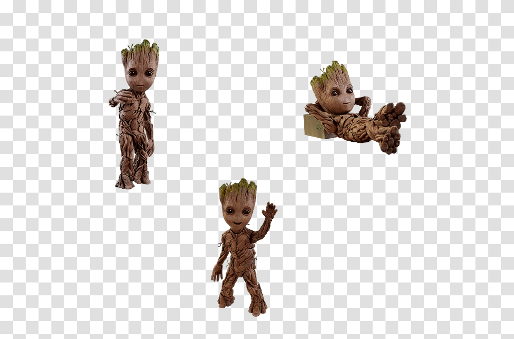 Baby Groot Gamora Rocket Raccoon Thanos, Doll, Toy, Figurine, Person Transparent Png