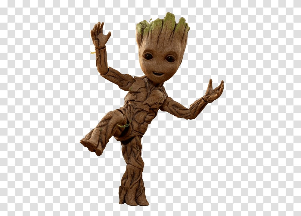 Baby Groot Groot, Person, Human, Alien, Toy Transparent Png