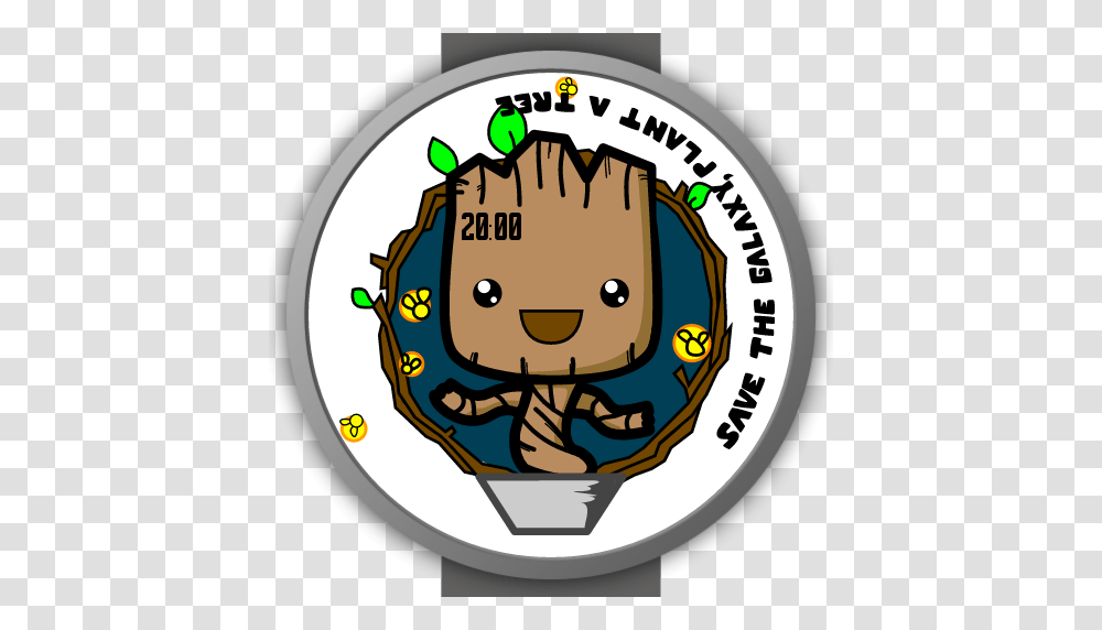 Baby Groot, Label, Clock Tower, Architecture Transparent Png