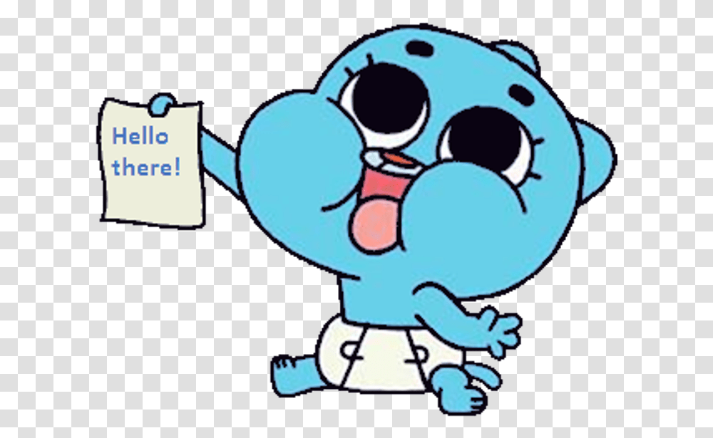Baby Gumball Watterson Baby Gumball Transparent Png