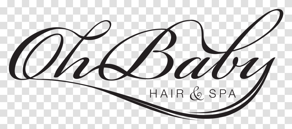 Baby Hair Oh Baby Salon, Handwriting, Calligraphy, Label Transparent Png
