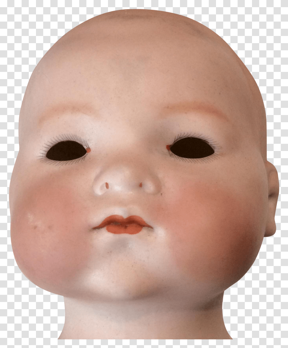 Baby Head Baby Doll Head, Person, Human, Toy Transparent Png