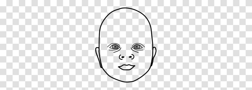 Baby Head Clip Art For Web, Astronomy, Mammal, Animal, Portrait Transparent Png