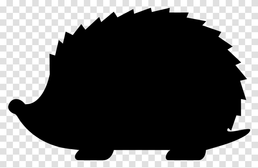 Baby Hedgehogs Animal Silhouettes Line Art, Gray, World Of Warcraft Transparent Png