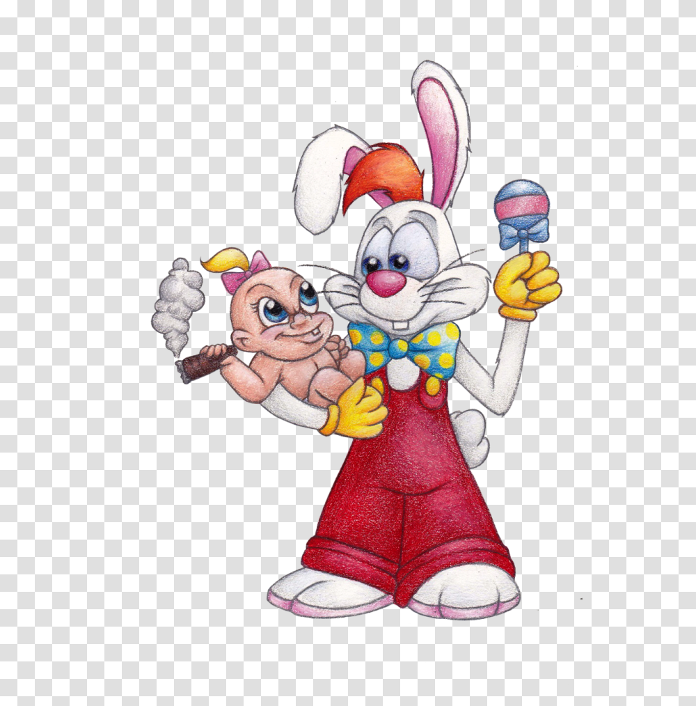 Baby Herman With Roger Rabbit Bnn707 Fat Baby Herman Roger Rabbit, Person, Toy, Performer, Hand Transparent Png