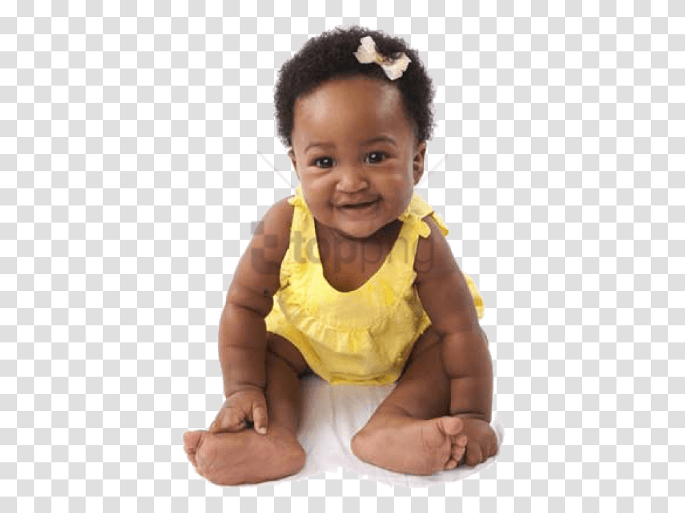 Baby Image With Black Baby, Face, Person, Human, Boy Transparent Png