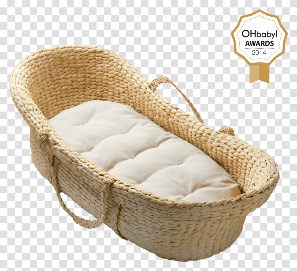 Baby In A Basket Clipart Baby Cot, Furniture, Cradle, Bracelet, Jewelry Transparent Png
