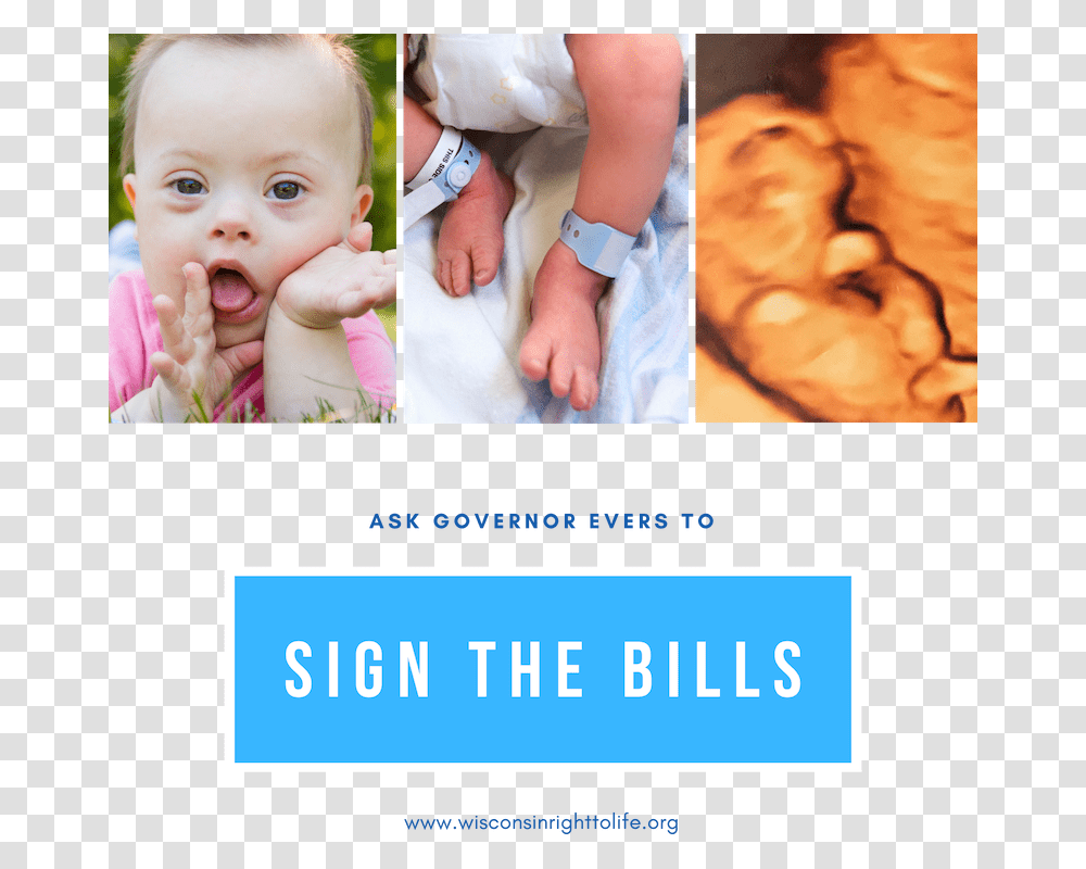 Baby In Womb Espina Bifida, Person, Newborn, Poster, Advertisement Transparent Png
