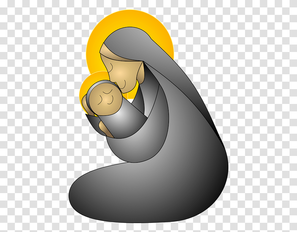 Baby Jesus Background Religious Mothering Sunday Clipart, Lamp, Light, Animal, Graphics Transparent Png