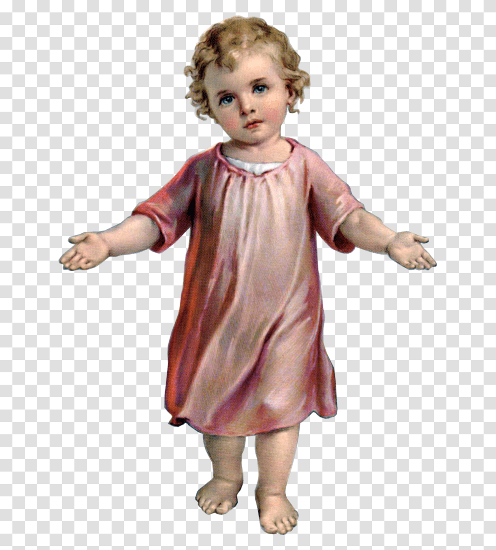 Baby Jesus Images Download, Person, Human, Doll, Toy Transparent Png