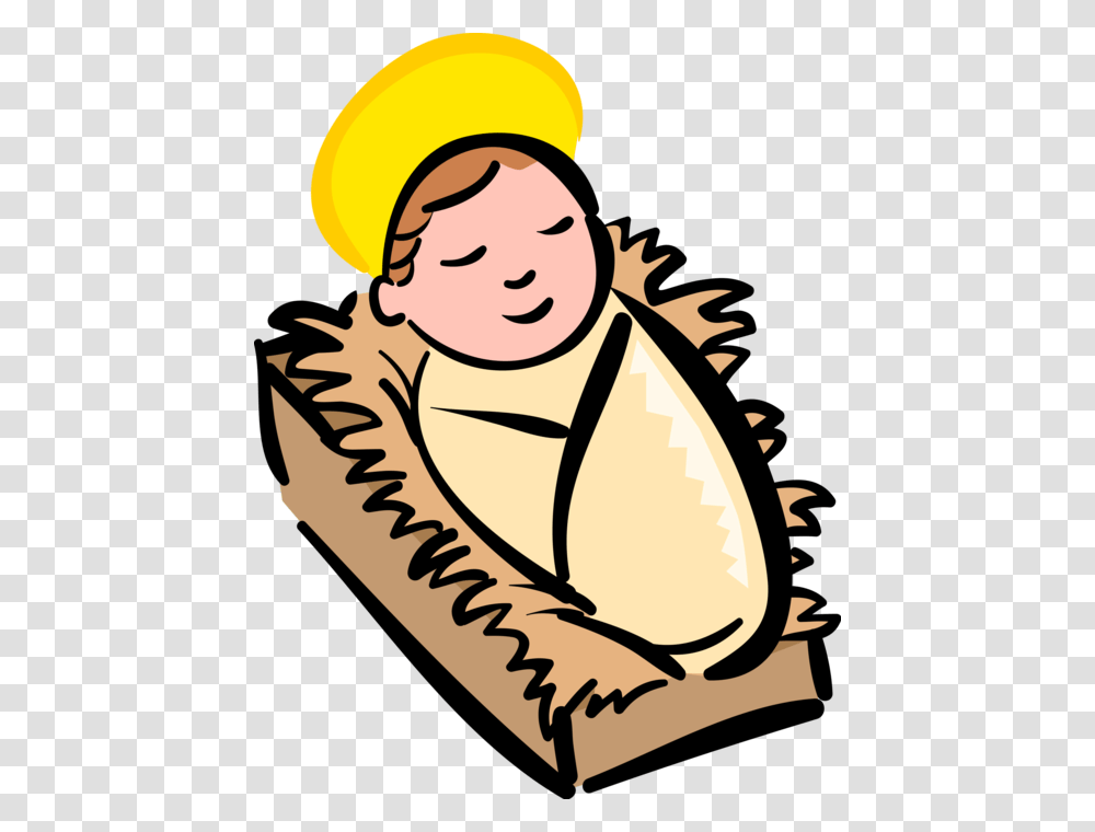 Baby Jesus In Manger, Apparel, Sombrero, Hat Transparent Png