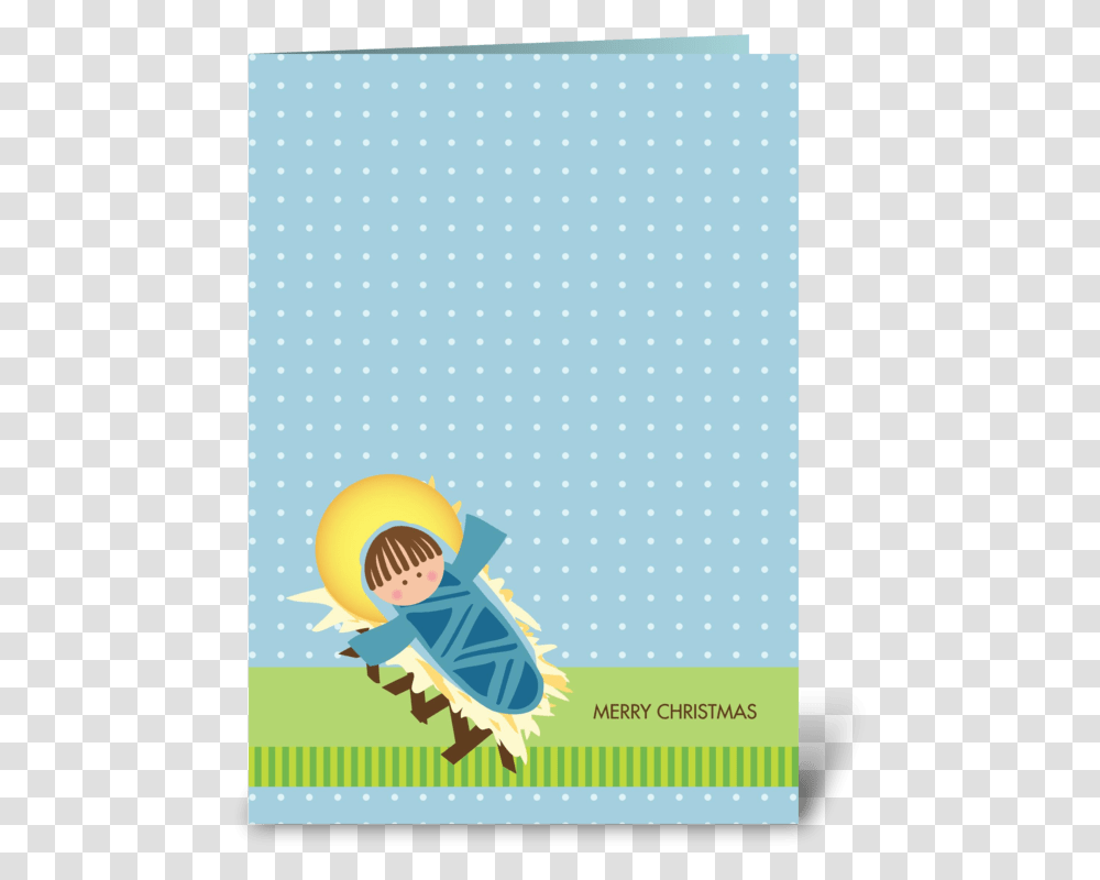 Baby Jesus Is Born Greeting Card Illustration, Rug, Advertisement Transparent Png