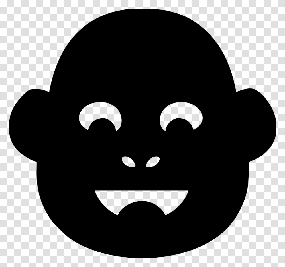 Baby Kid Monkey, Stencil, Baseball Cap, Hat Transparent Png