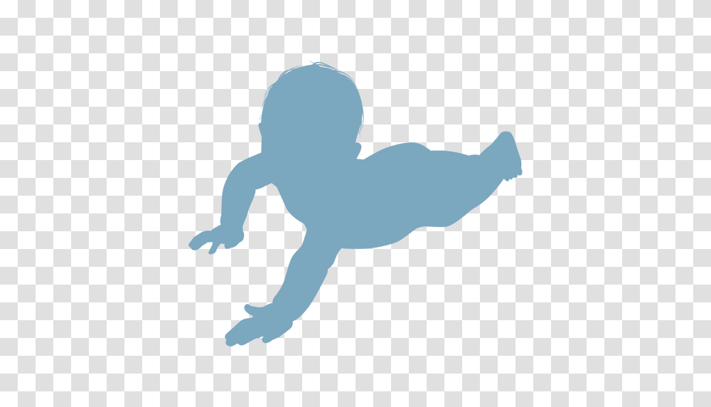 Baby Lying Silhouette Baby Silhouette, Outdoors, Nature, Cupid, Painting Transparent Png