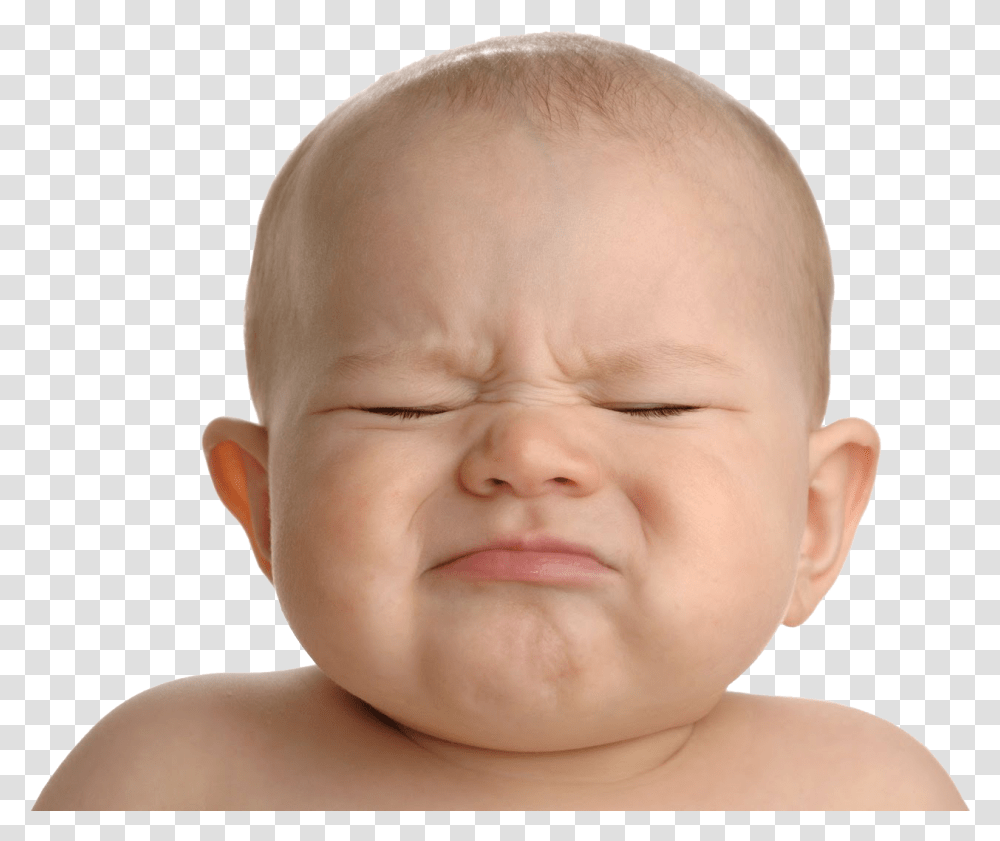 Baby Making Funny Faces Anal Fissure In Child, Person, Human, Head, Newborn Transparent Png