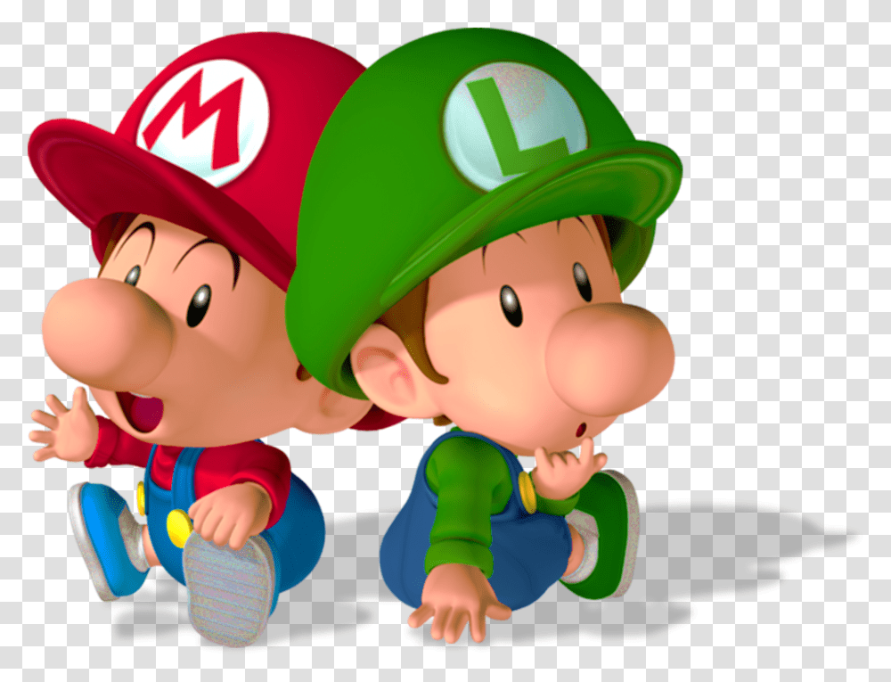 Baby Mario Baby Luigi Super Mario Baby Luigi, Elf, Face, Costume, Portrait Transparent Png