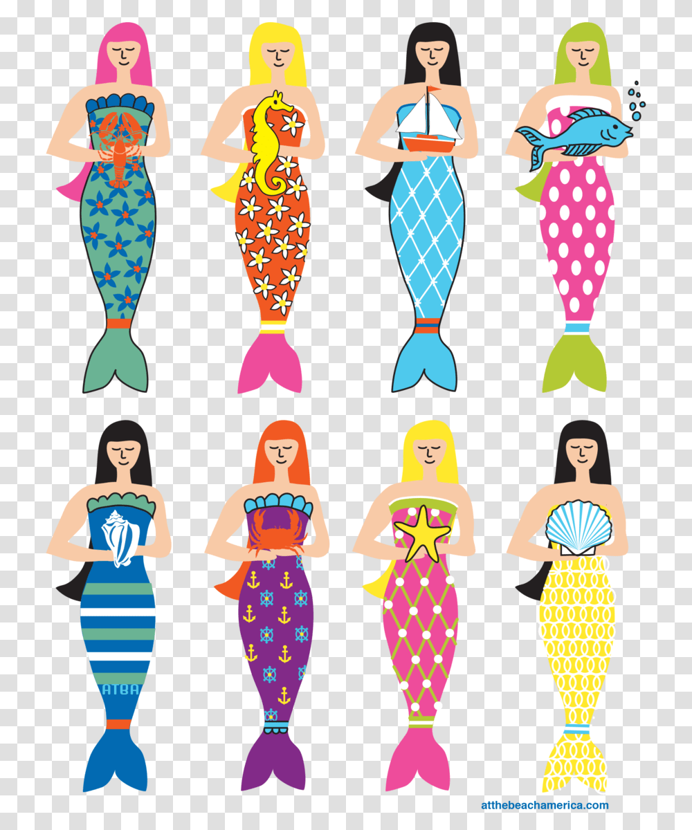 Baby Mermaid, Person, Dress, Female Transparent Png