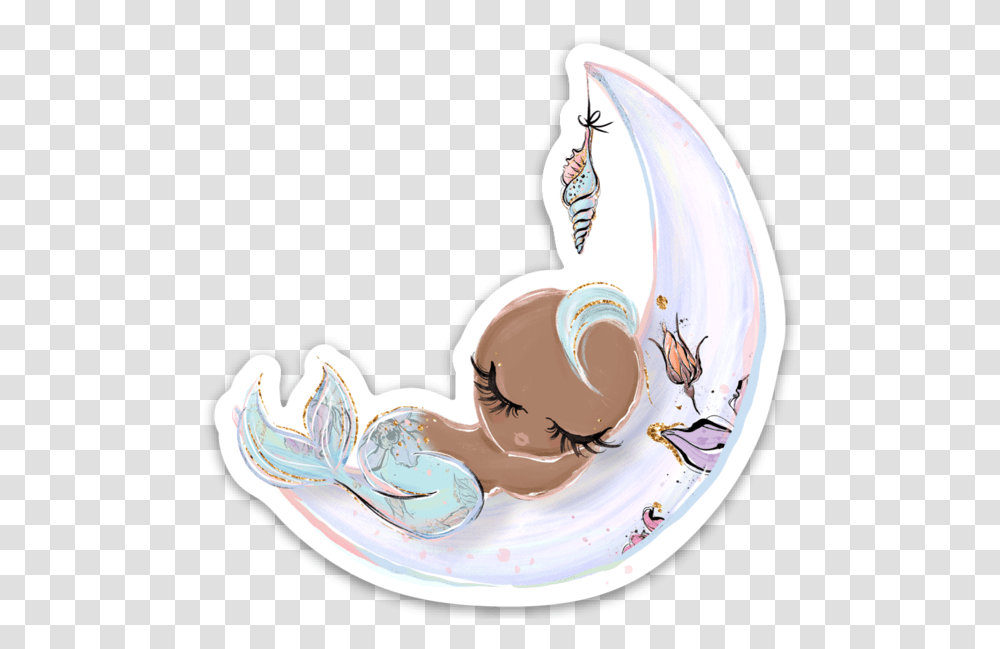 Baby Mermaid Stickers, Water, Outdoors, Nature Transparent Png
