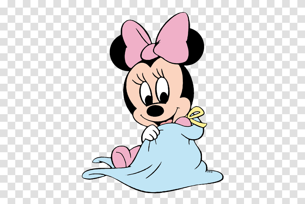 Baby Mickey And Minnie Clipart, Painting, Rattle Transparent Png