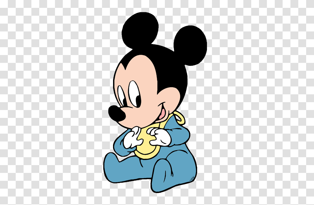 Baby Mickey Clipart, Eating, Food, Smelling, Elf Transparent Png